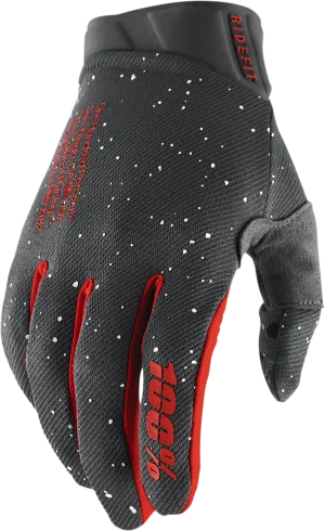 100% Ridefit Gloves - Mars - Large 10010-00022