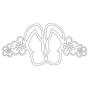 701 Flowers & Flips  2.8" x 5.3"