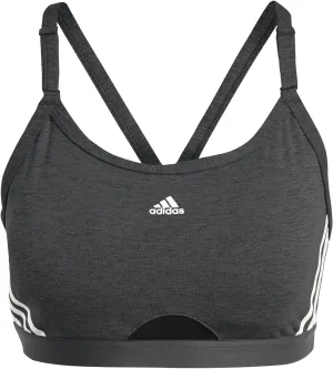 adidas Women's Training Light Support 3 Stripe Bra