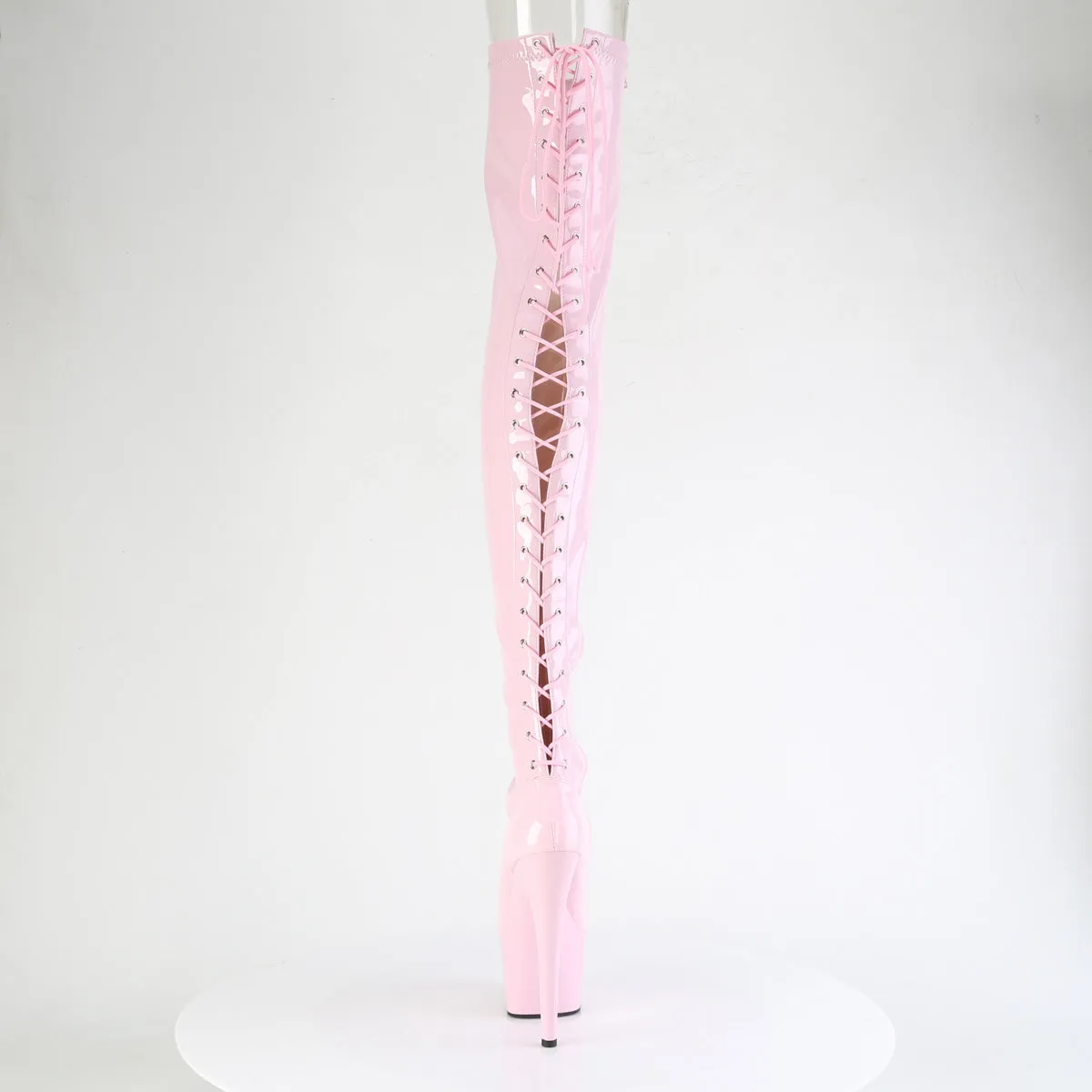 ADORE-3850 Pleaser Baby Pink Patent Sexy Platform Shoes (Pole Dancing Heels)