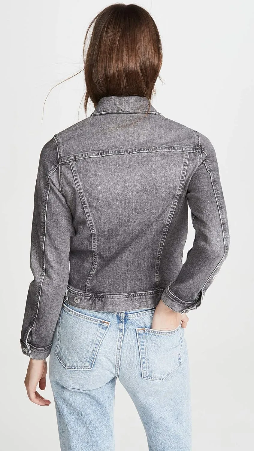 AG Adriano Goldschmied Women's Robyn Fitted Denim Jacket
