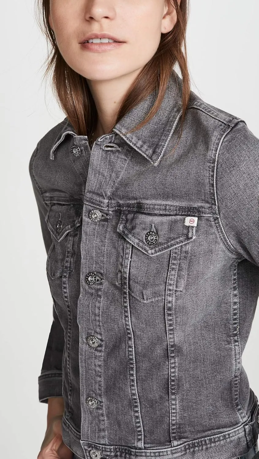 AG Adriano Goldschmied Women's Robyn Fitted Denim Jacket