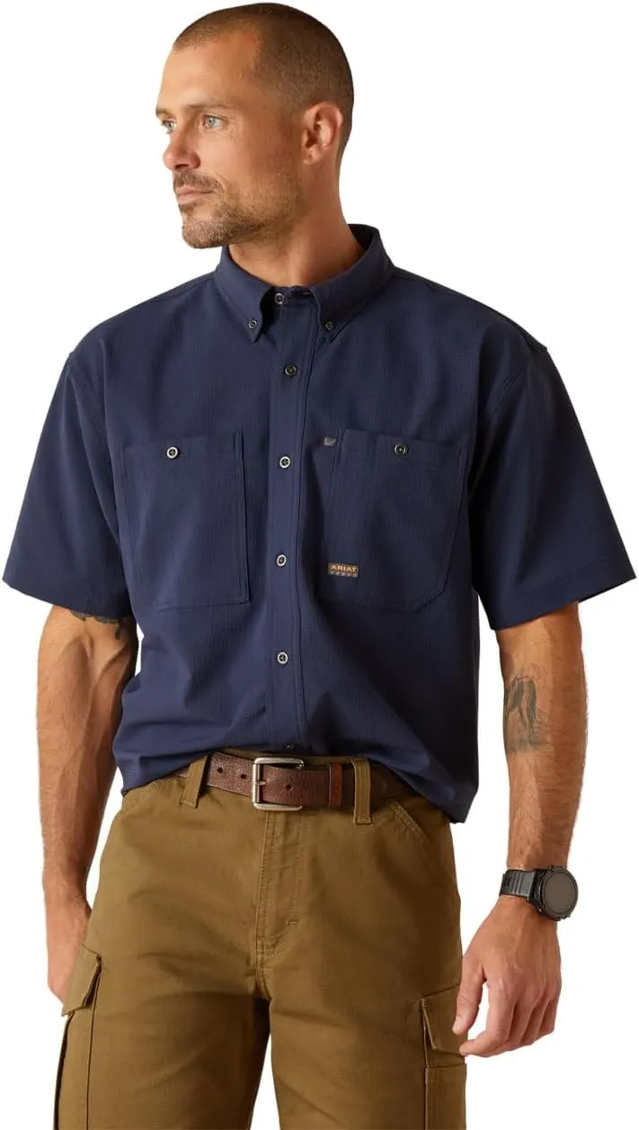 Ariat Men's Rebar Made Tough 360 AirFlow Work Shirt