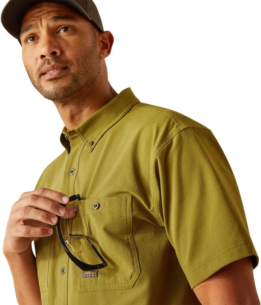Ariat Men's Rebar Made Tough 360 AirFlow Work Shirt