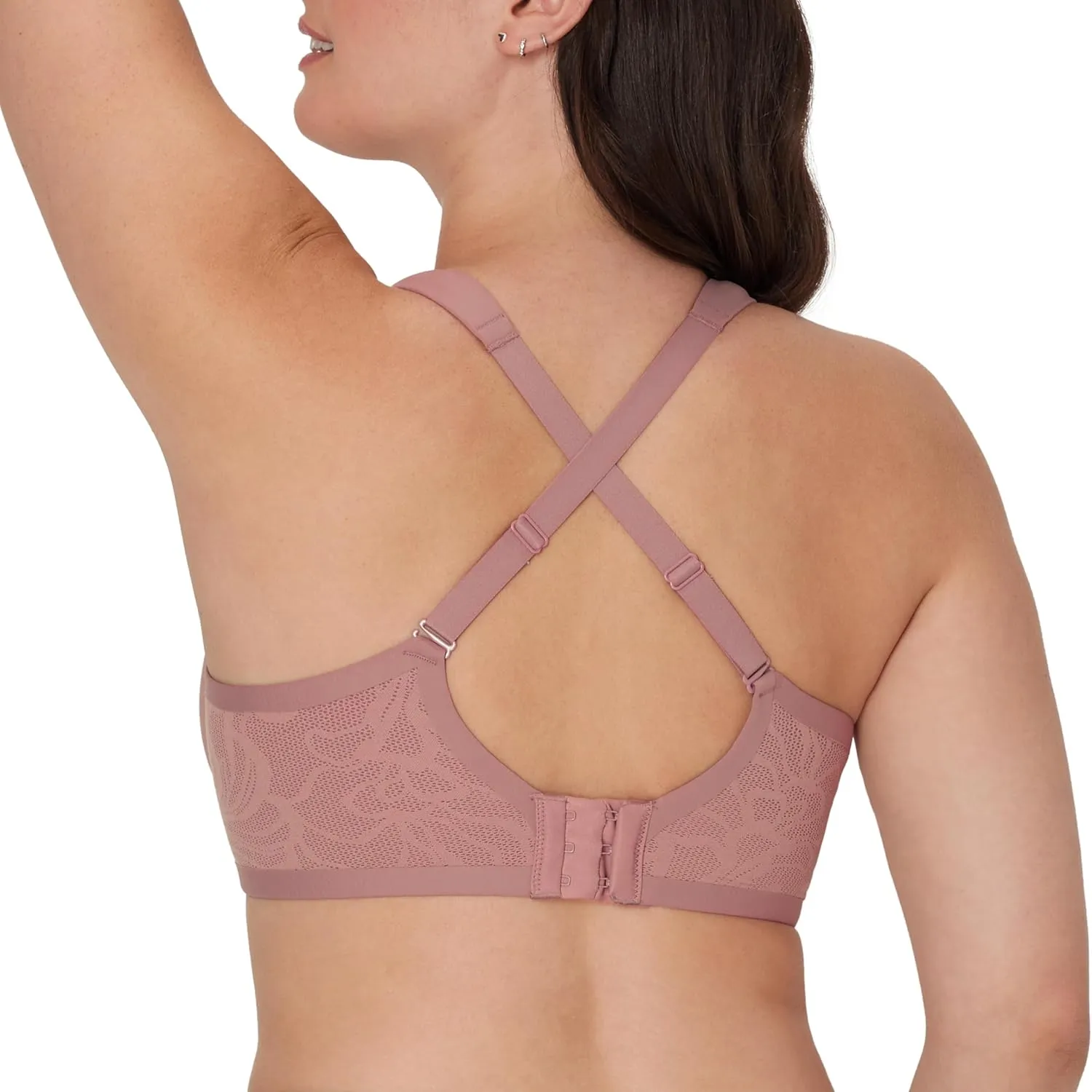 Bali Women's T-Shirt, Coolest Smoothing Underwire, Convertible Bra