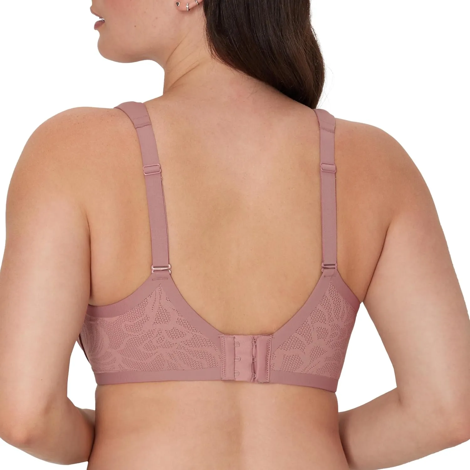 Bali Women's T-Shirt, Coolest Smoothing Underwire, Convertible Bra