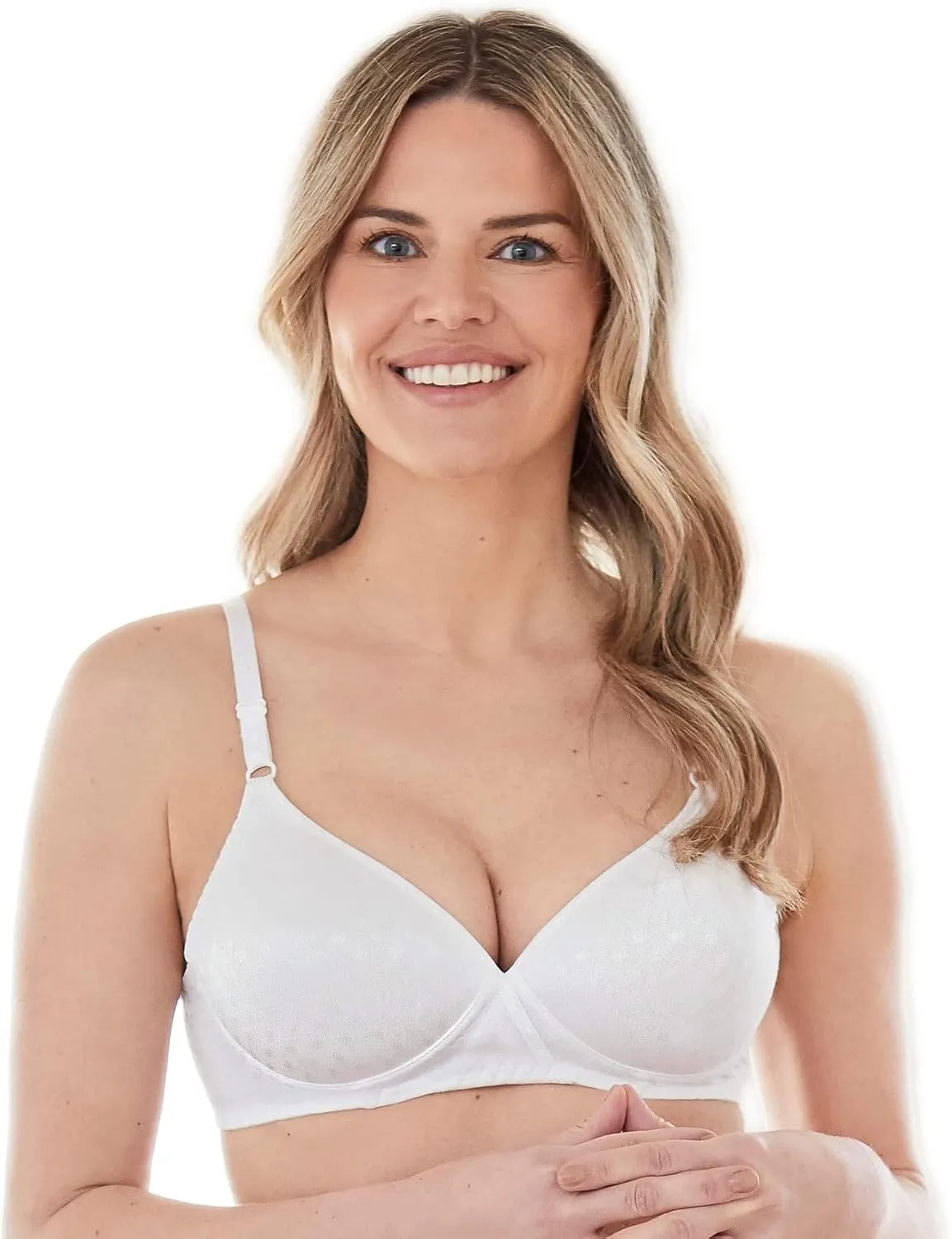 Bestform 5006238 Patterned Wireless Cotton Bra with Light Padding