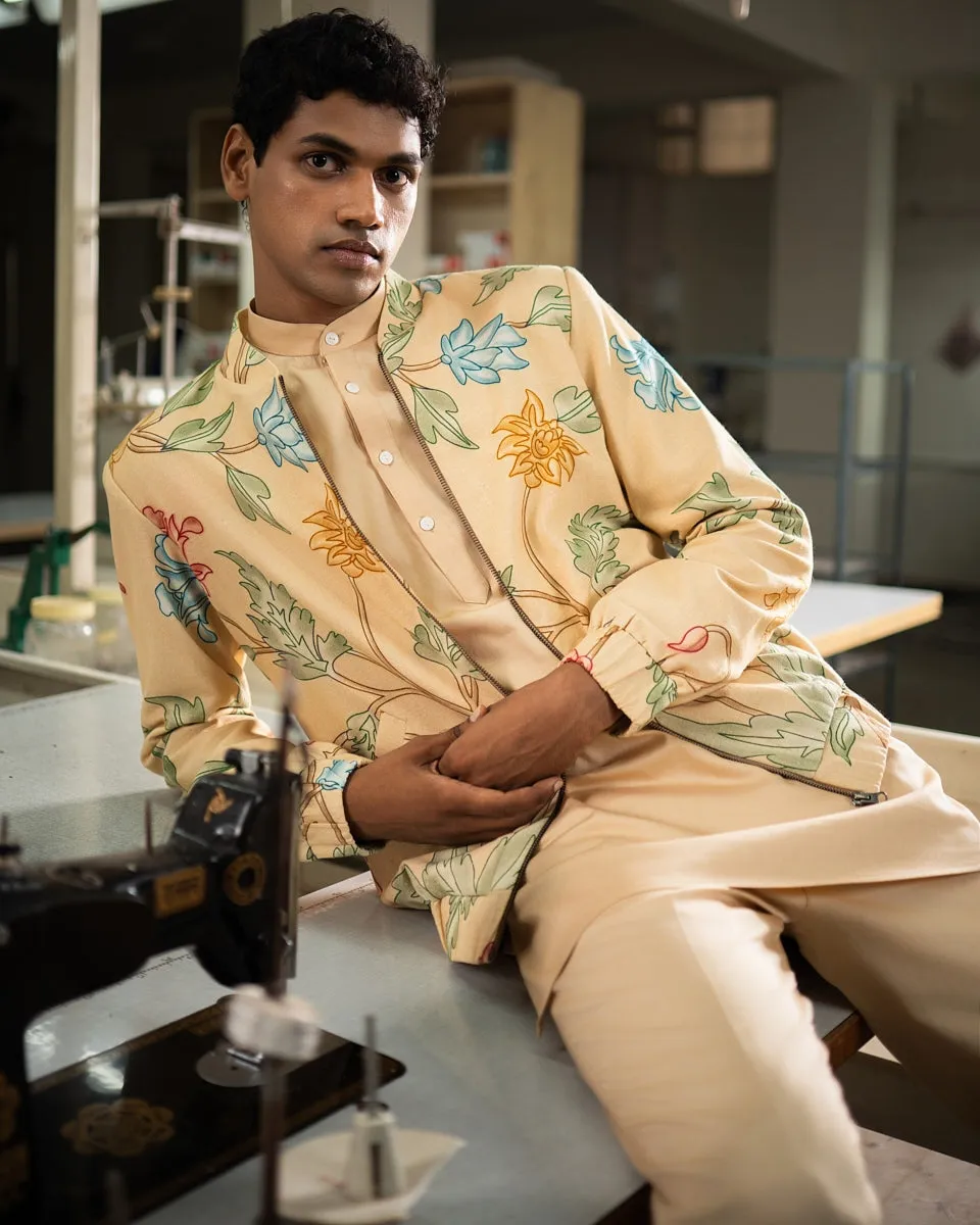 Bhoomi Bomber With Matching Kurta Pajama Set