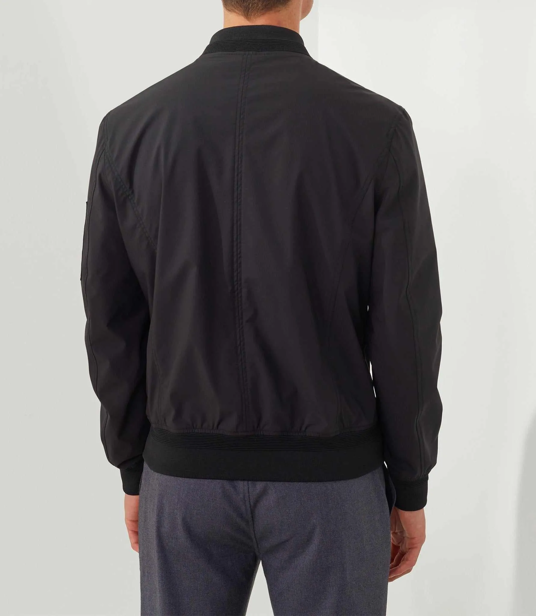 Blouson léger noir "Canot"