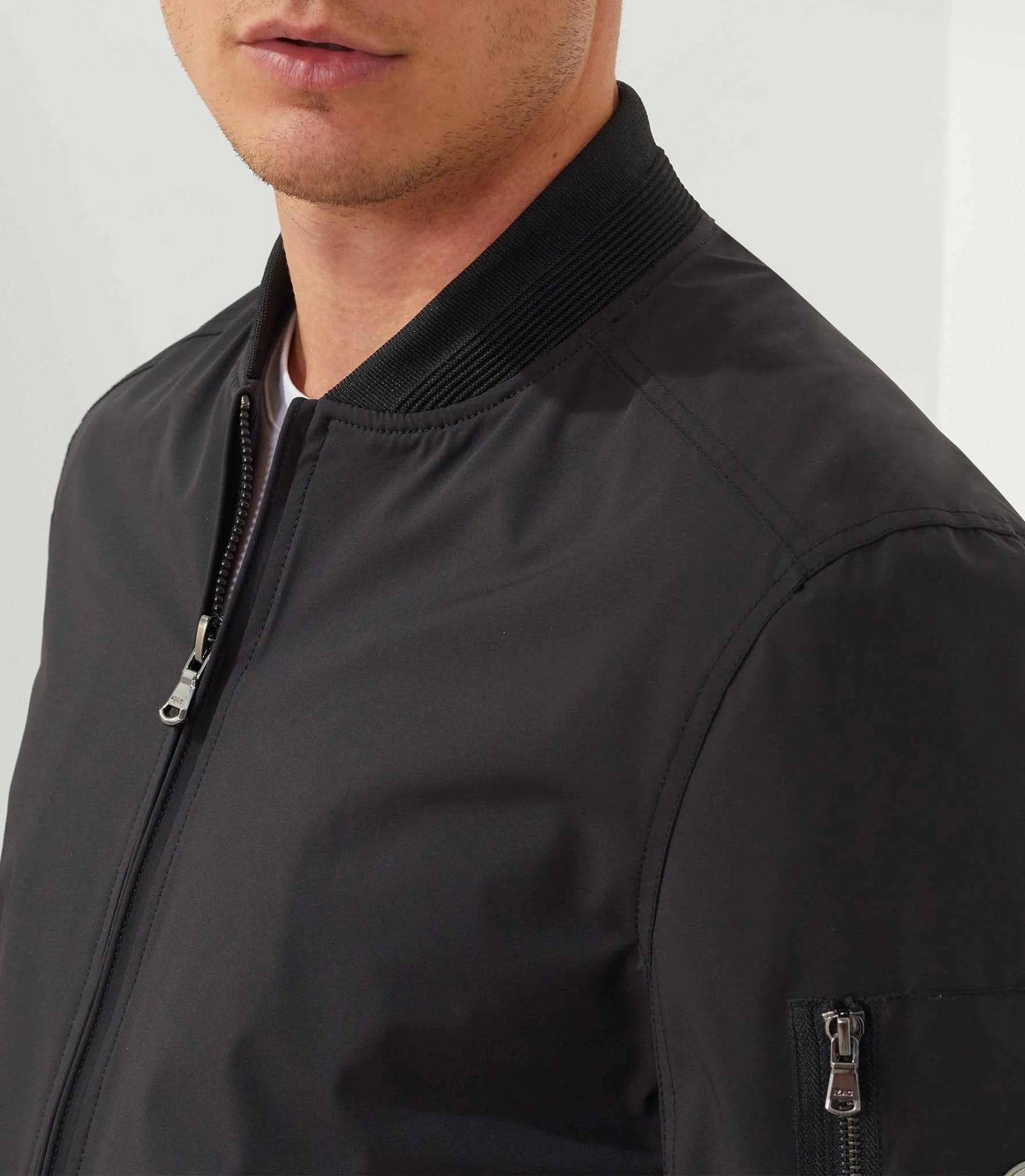 Blouson léger noir "Canot"