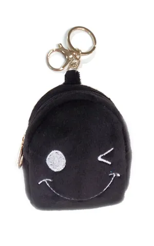 [BOGO] TD0413 Wink Emoji Backpack Key Chain