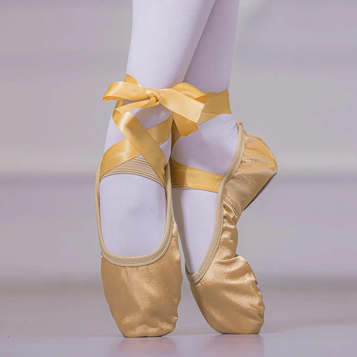 Children Dance Shoes Strap Ballet Shoes Toes Indoor Yoga Training Shoes School Shoe for Girls