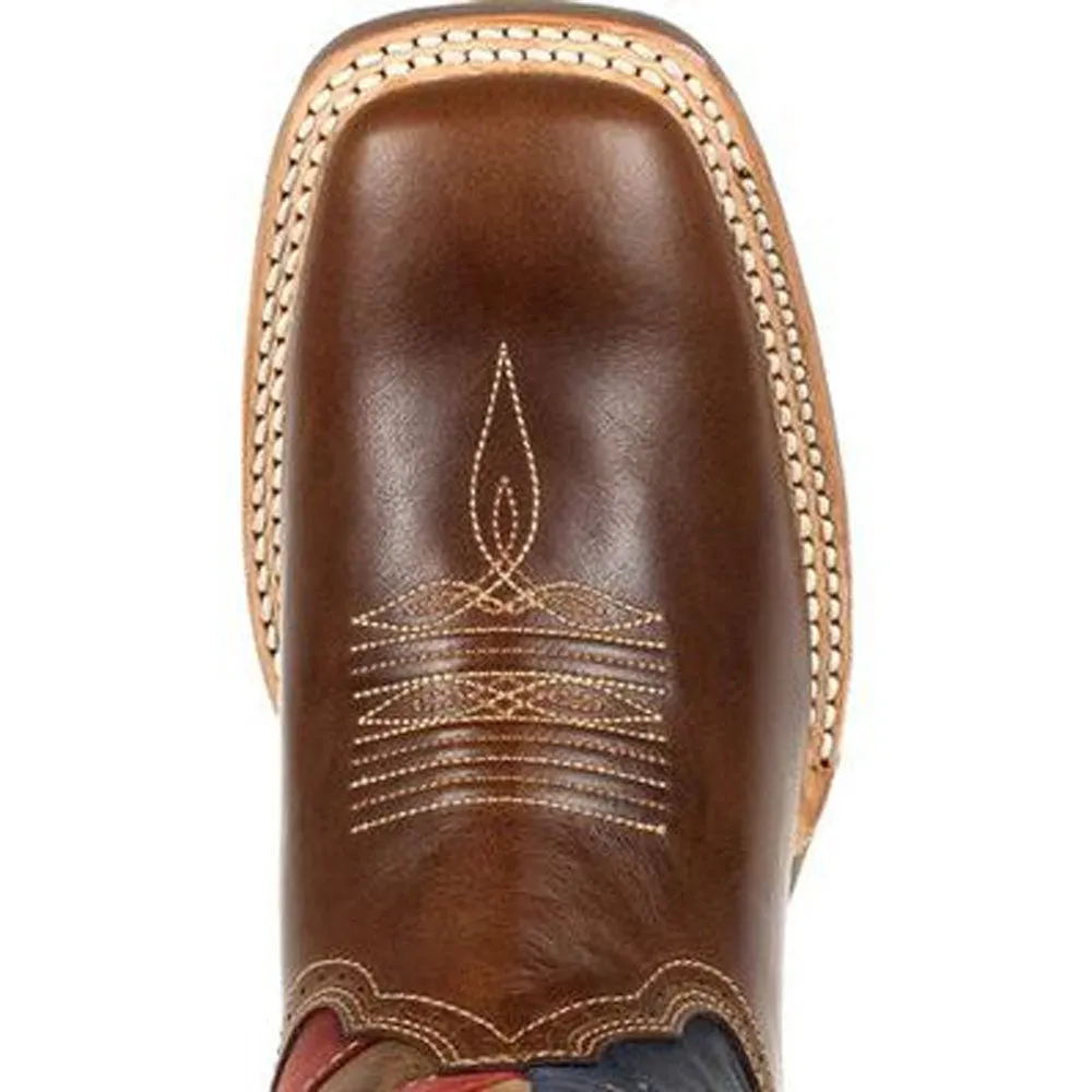 DRD0393 Durango Lady Rebel Pro Vintage Flag Western Boot Cowgirl