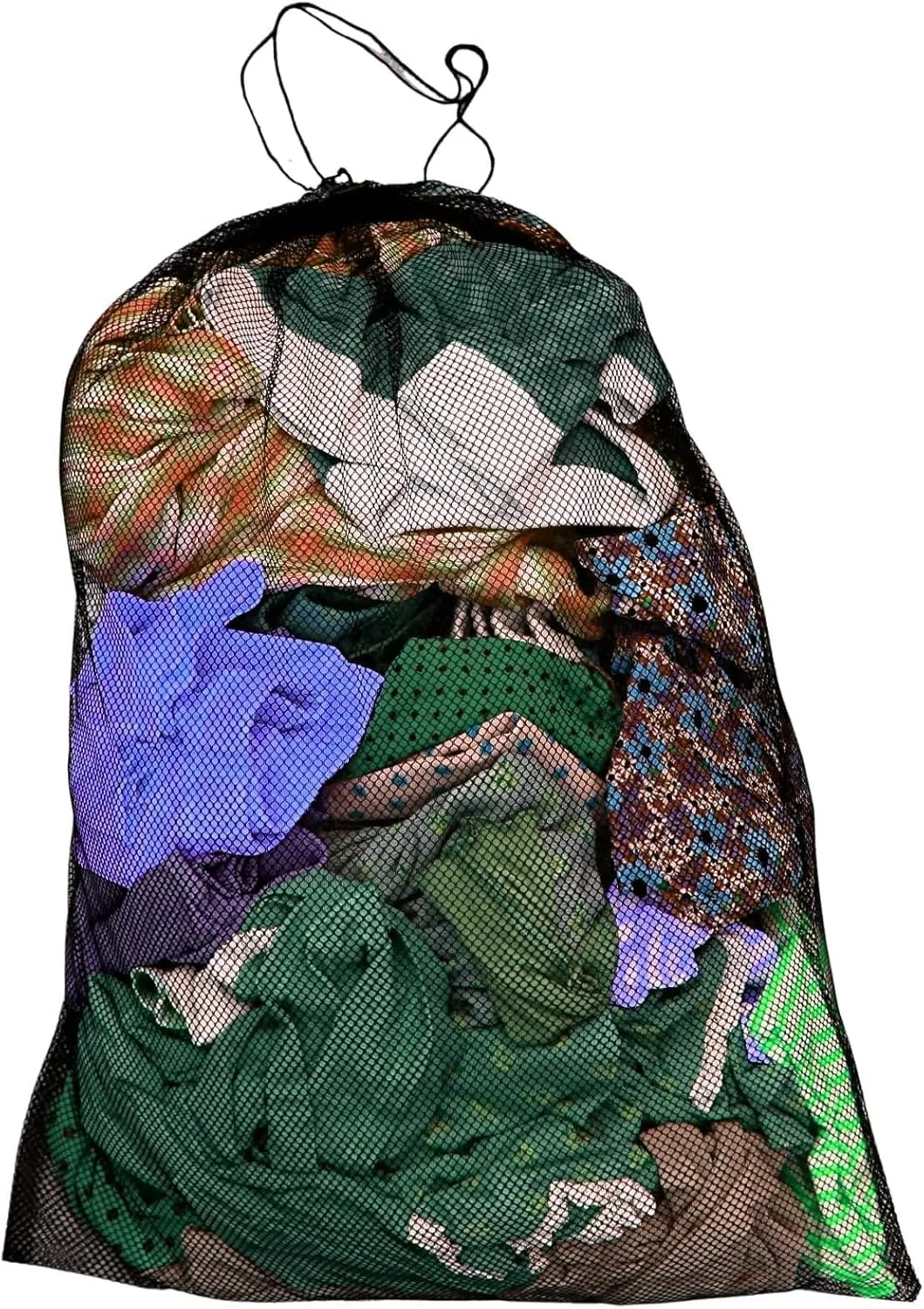 Extra Large Mesh Laundry Bag 40" x 30"  Drawstring, Multi-Purpose for Laundry, Toys, Beach, Sporting Goods  Dependable Industries Inc. Essentials