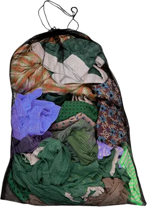 Extra Large Mesh Laundry Bag 40" x 30"  Drawstring, Multi-Purpose for Laundry, Toys, Beach, Sporting Goods  Dependable Industries Inc. Essentials