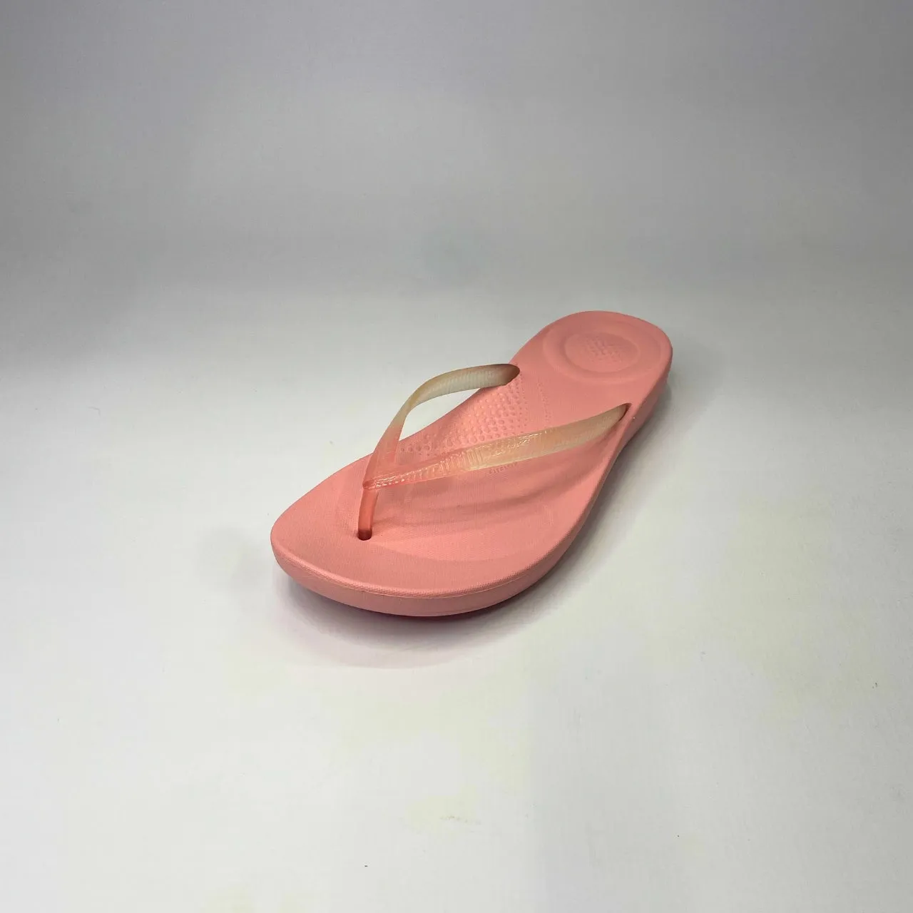 Fitflop IQUSHION ombre transparent soft blush ergonomic flip-flops