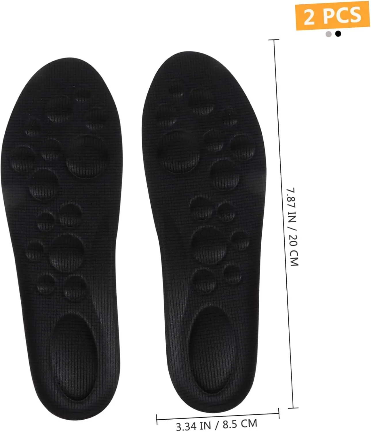 for Boys and Girls 2 Pairs of Arch Support Inserts Breathable Massaging Foam for Running Training Daily Use