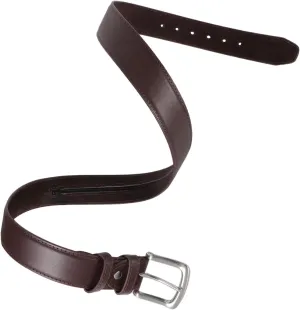 GALPADA Concealed Wallet Belt for Men Hidden Money Pouch Travel Waist Belt Secure Zipper Closure Pu Hidden Storage Compartment