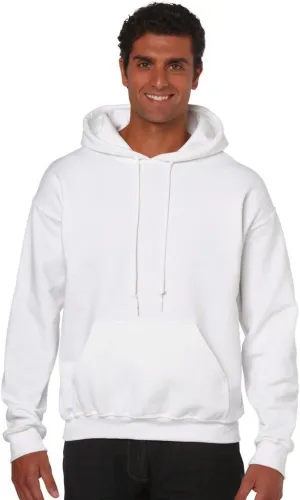 Gildan Mens Heavy Blend Hooded Sweatshirt, XS, Light Pink