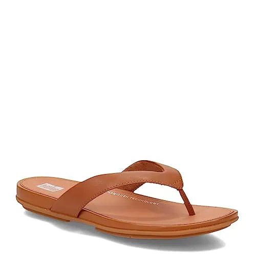 Gracie Leather Flip-Flops - Women