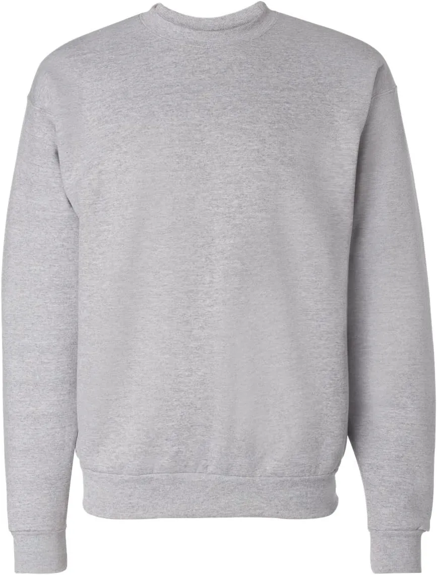 Hanes Men's ComfortBlend Crewneck Fleece Sweatshirt, Light Steel, Small