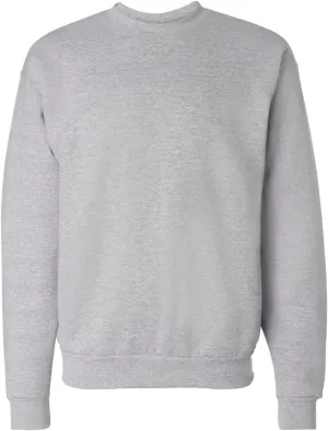 Hanes Men's ComfortBlend Crewneck Fleece Sweatshirt, Light Steel, Small