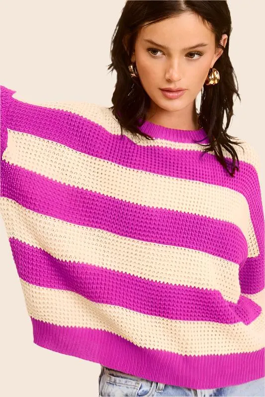 Hannah Striped Sweater