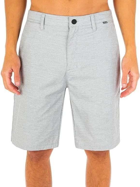Hurley Men's Hybrid Short, Light Stone Grey, 30