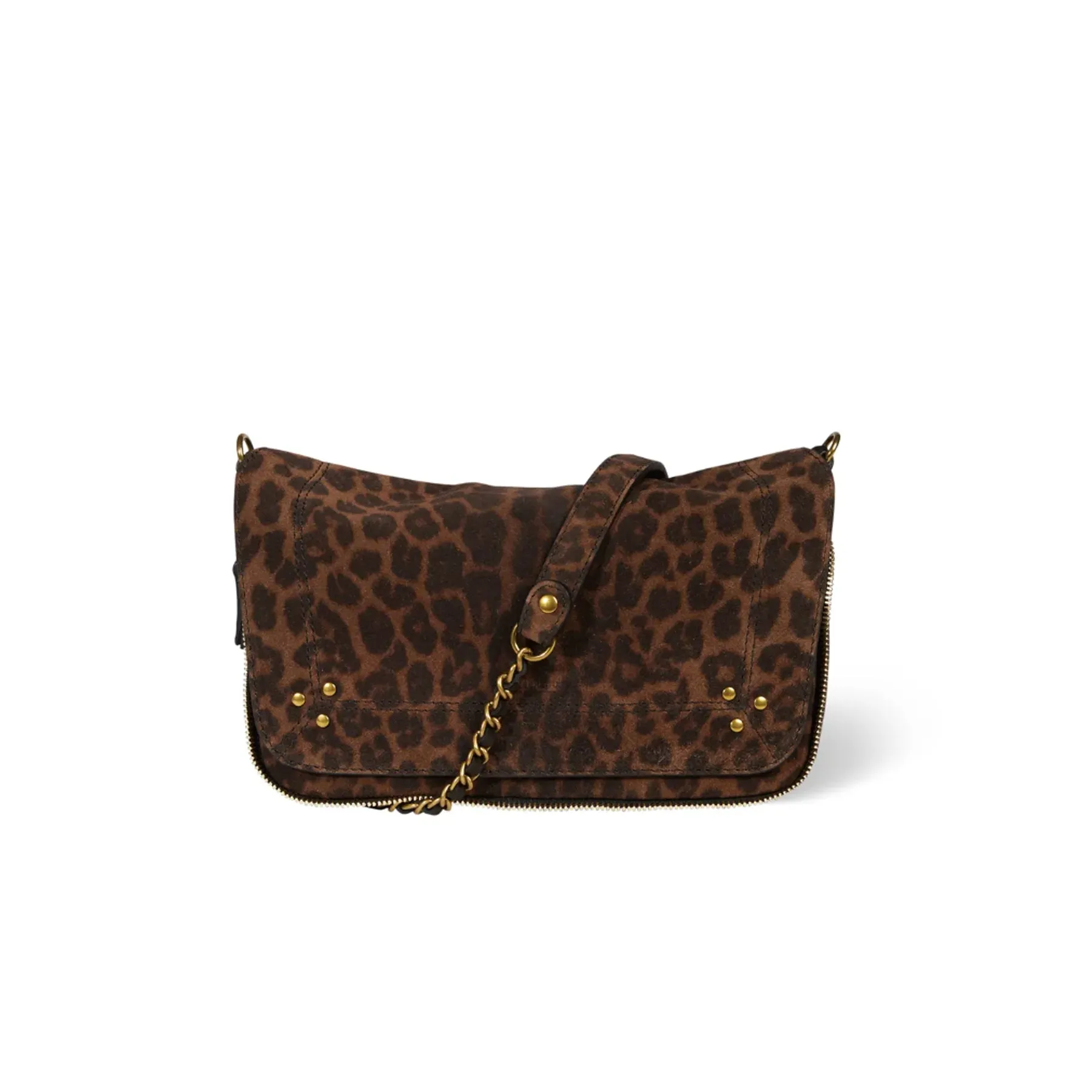 JEROME DREYFUSS BOBI BAG (SMALL) IN LEOPARD