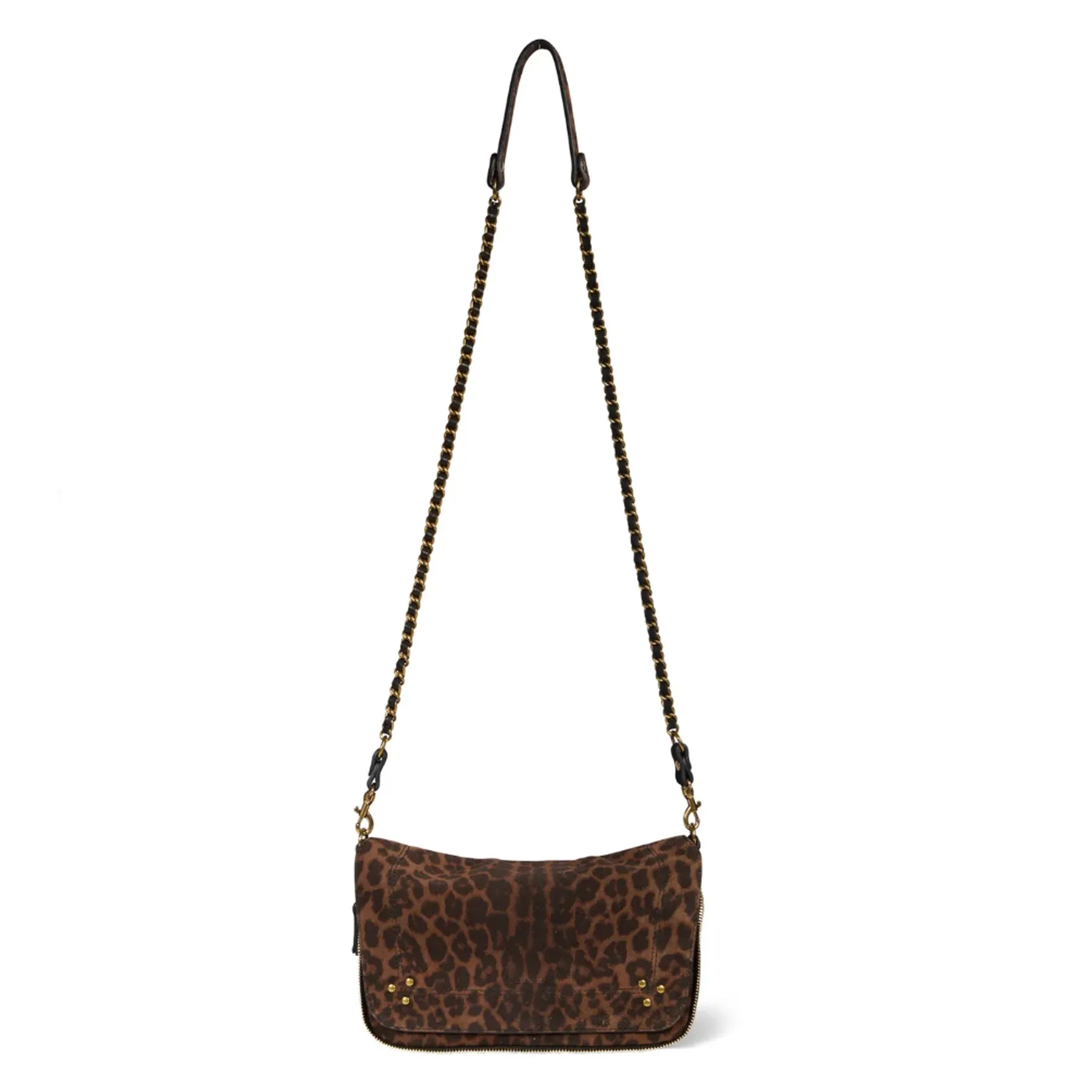 JEROME DREYFUSS BOBI BAG (SMALL) IN LEOPARD