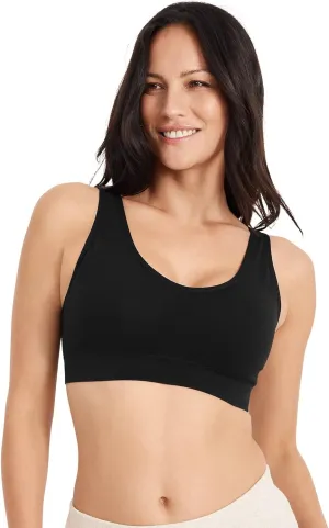 Jockey Women's Bra Seamfree Cotton Blend Light Support Bralette