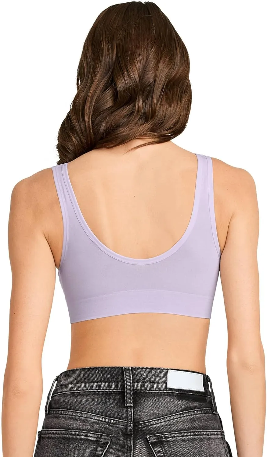 Jockey Women's Bra Seamfree Cotton Blend Light Support Bralette