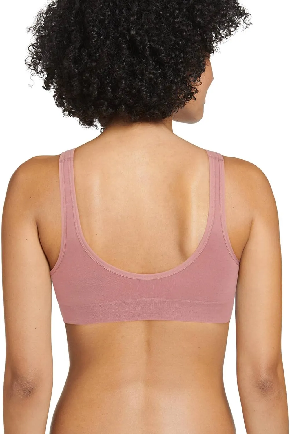 Jockey Women's Bra Seamfree Cotton Blend Light Support Bralette