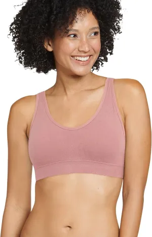 Jockey Women's Bra Seamfree Cotton Blend Light Support Bralette