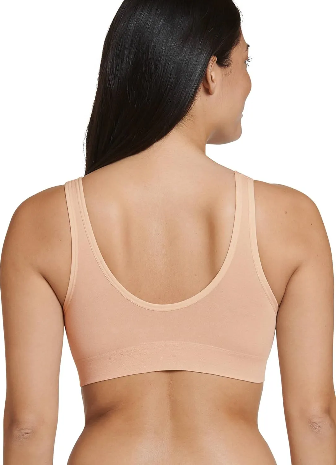 Jockey Women's Bra Seamfree Cotton Blend Light Support Bralette