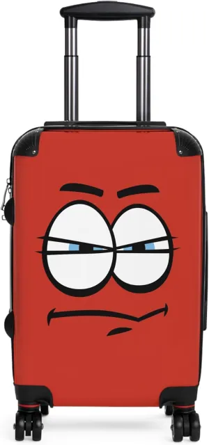 June in Color Yes. I'm Annoyed!  Stylish & Durable Hard-Shell Carry-On with 360 Spinner Wheels & Secure Lock for Stress-Free Travel