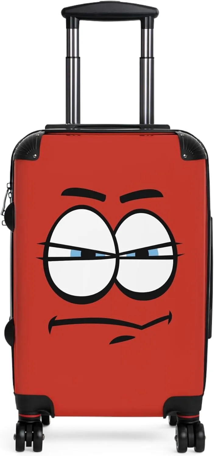 June in Color Yes. I'm Annoyed!  Stylish & Durable Hard-Shell Carry-On with 360 Spinner Wheels & Secure Lock for Stress-Free Travel