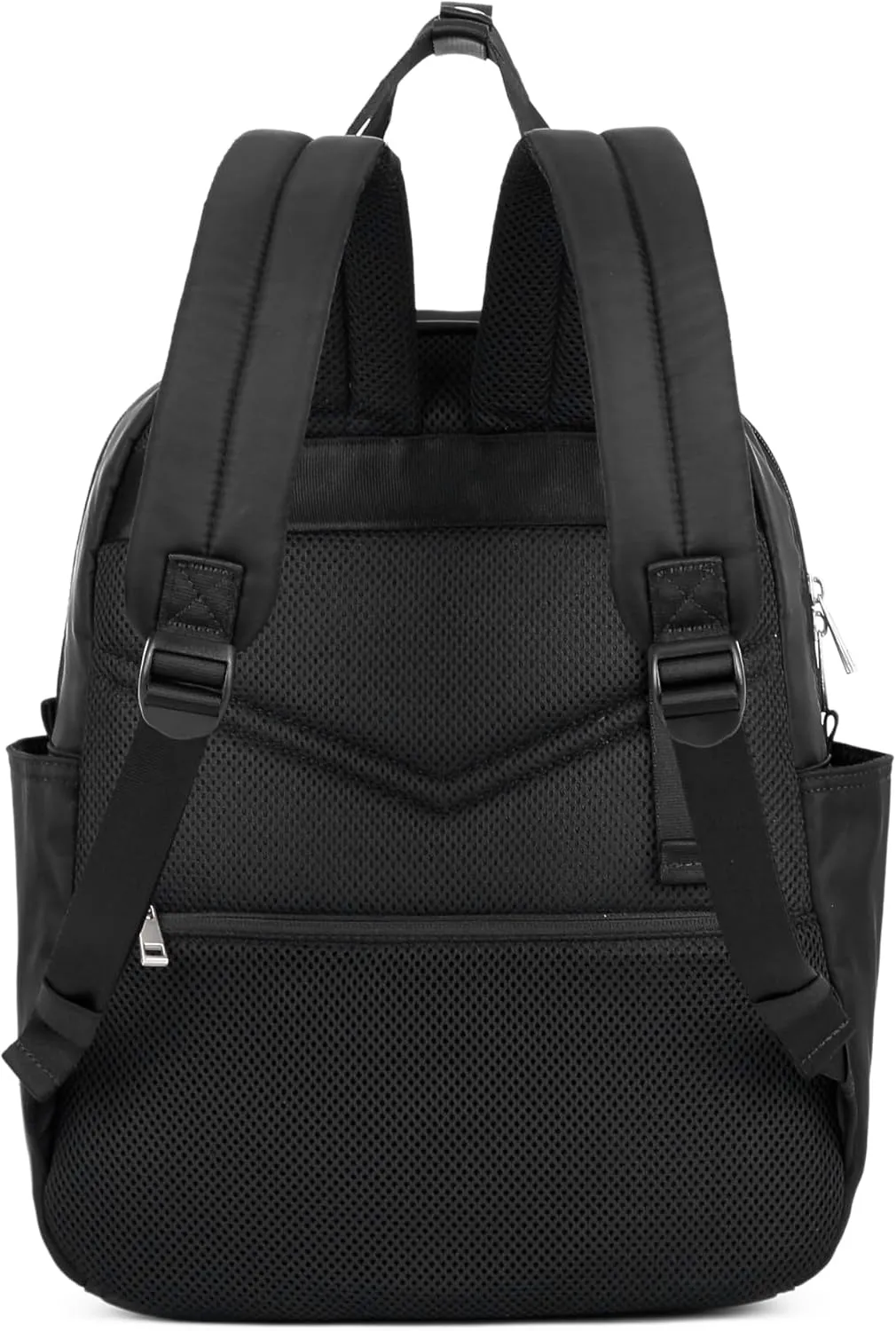 Kah&Kee Backpack Purse For Women Man Convertible Backpack Tote With Laptop Compartment 14 Inch Work Backpacks Waterproof Nurse Teacher Bag College Tote Daypack (Black)