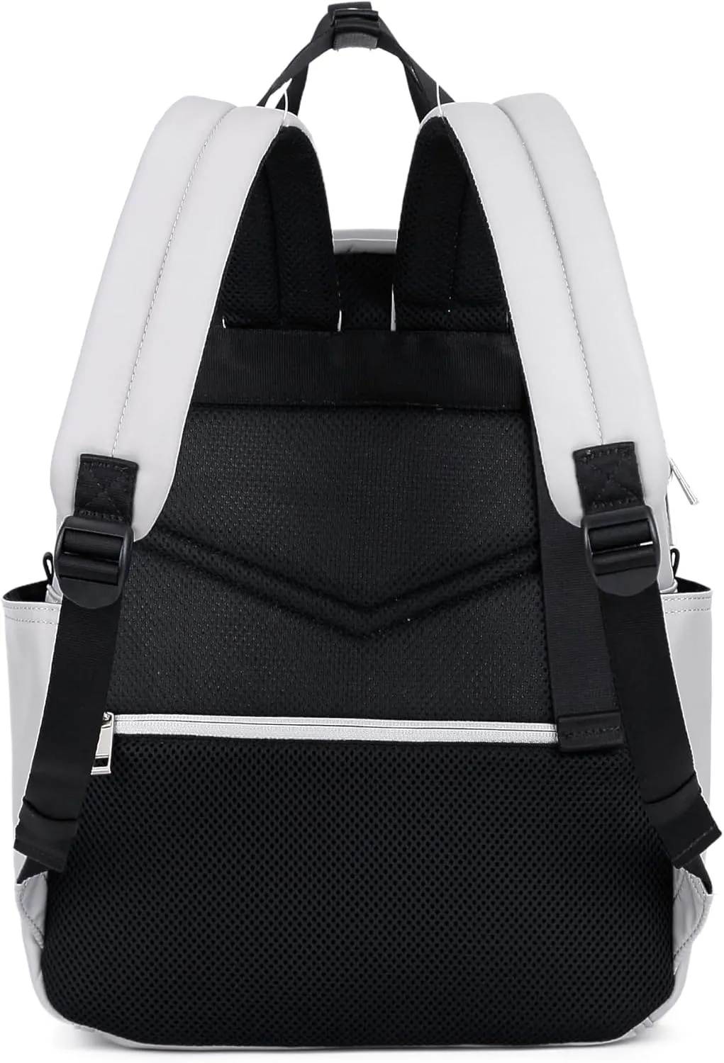 Kah&Kee Backpack Purse For Women Man Convertible Backpack Tote With Laptop Compartment 14 Inch Work Backpacks Waterproof Nurse Teacher Bag College Tote Daypack (Light Gray)