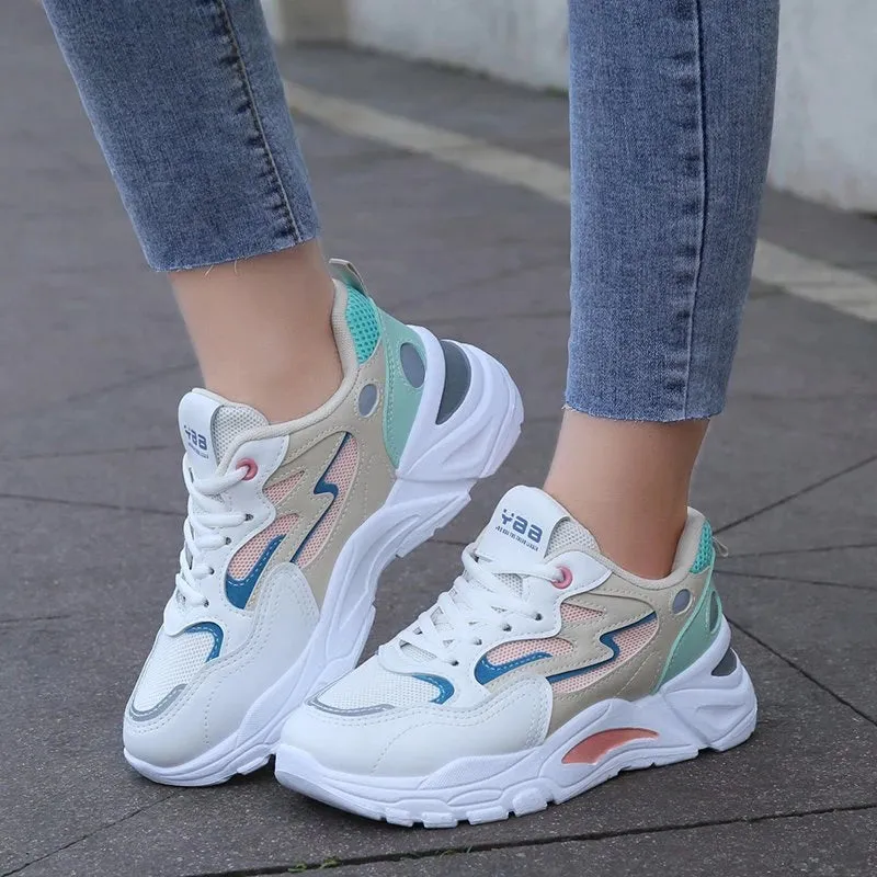 KAMILLE - Multicolor Chunky Sneakers