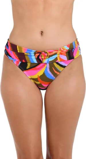 La Blanca Women's Standard Shirred Band Hipster Swimsuit Bottom