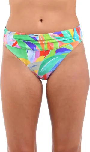 La Blanca Women's Standard Shirred Band Hipster Swimsuit Bottom