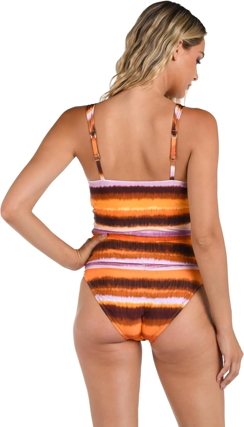 La Blanca Women's Standard Shirred Band Hipster Swimsuit Bottom