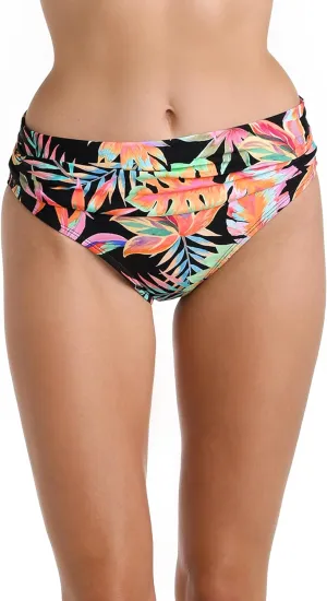 La Blanca Women's Standard Shirred Band Hipster Swimsuit Bottom