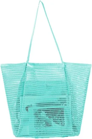 Large Capacity mesh Tote Bag (brown)