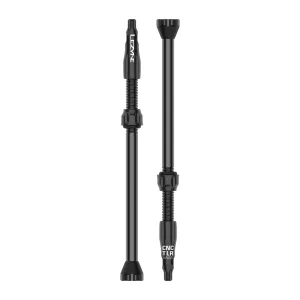 Lezyne CNC TLR Valves (Pair) 80mm  Black