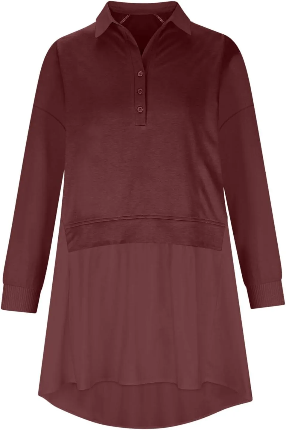Long Sleeve Dresses for Women 2024 Sexy V Neck Solid Ruffle Mini Dress Causal Pleated Pullover Mini Dress Fall Outfit