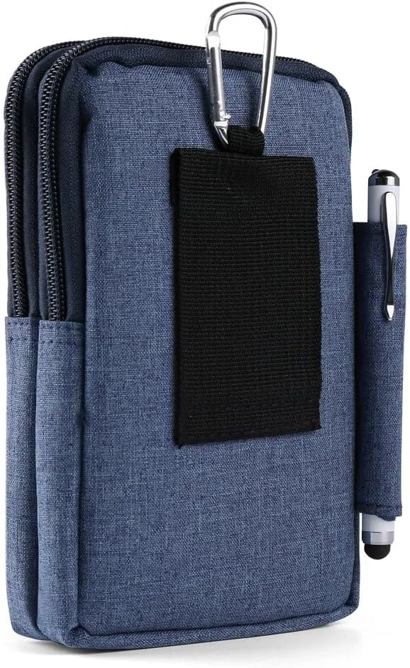 Maggie Multi-Purpose Travel Pouch with Two Cell Phone Pockets, Secure Storage for Phone, Wallet, Keys, Passport, Everyday Essentials for Hiking, Camping, Concerts, City Adventures