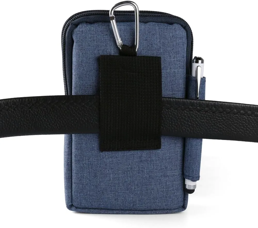 Maggie Multi-Purpose Travel Pouch with Two Cell Phone Pockets, Secure Storage for Phone, Wallet, Keys, Passport, Everyday Essentials for Hiking, Camping, Concerts, City Adventures