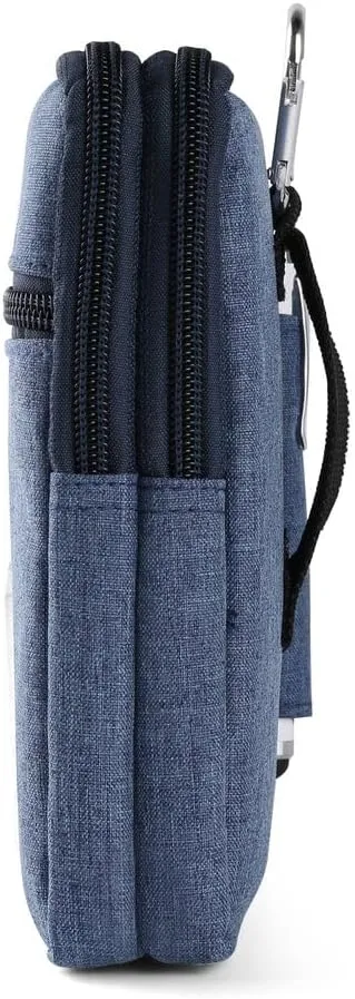 Maggie Multi-Purpose Travel Pouch with Two Cell Phone Pockets, Secure Storage for Phone, Wallet, Keys, Passport, Everyday Essentials for Hiking, Camping, Concerts, City Adventures